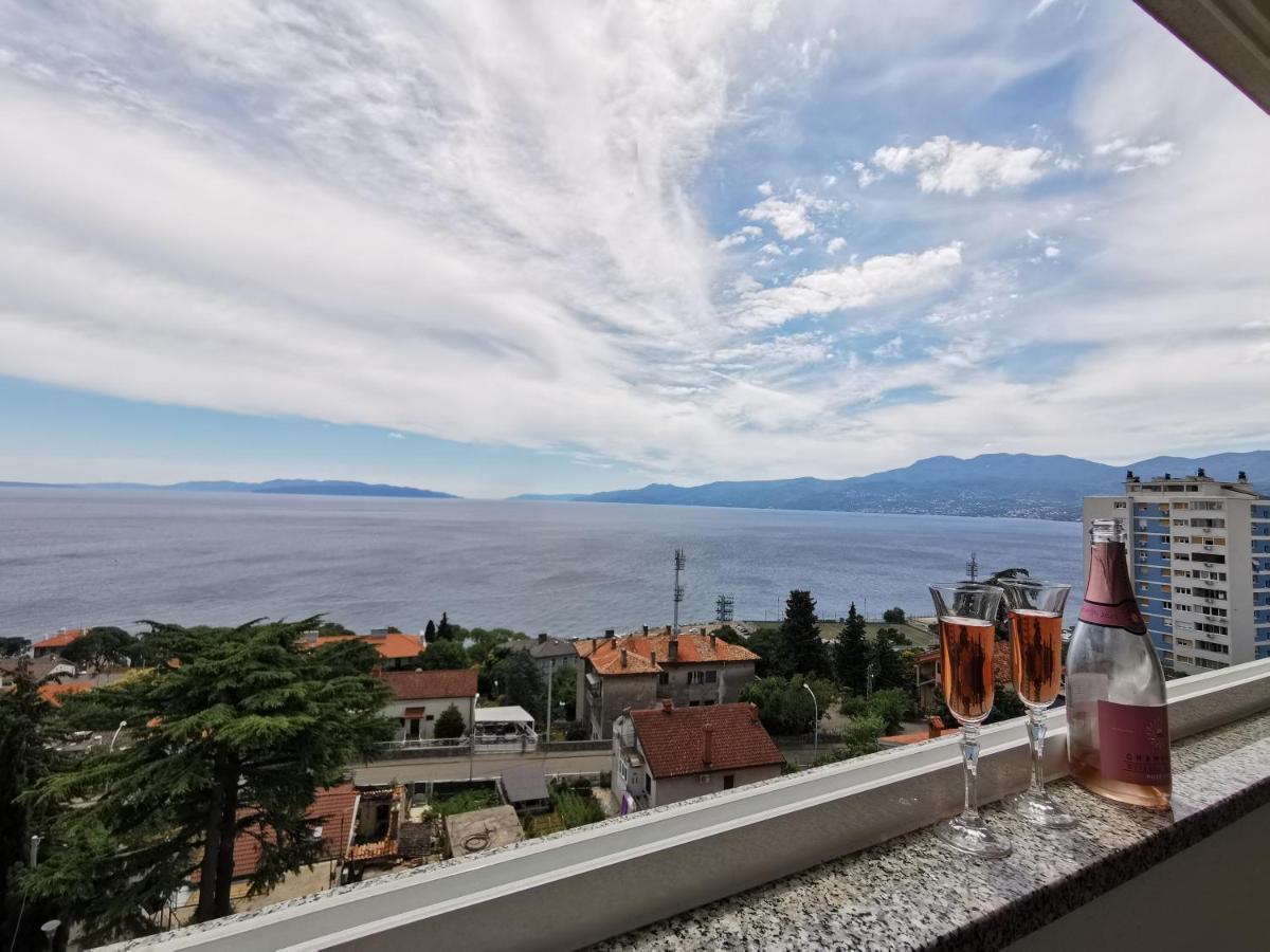 Kvarner Sea View Apartment Rijeka Bagian luar foto